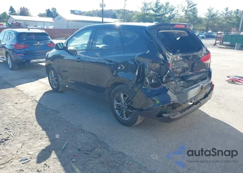 2015 Hyundai Tucson Gls from USA, damaged, VIN KM8JTCAFXFU116982